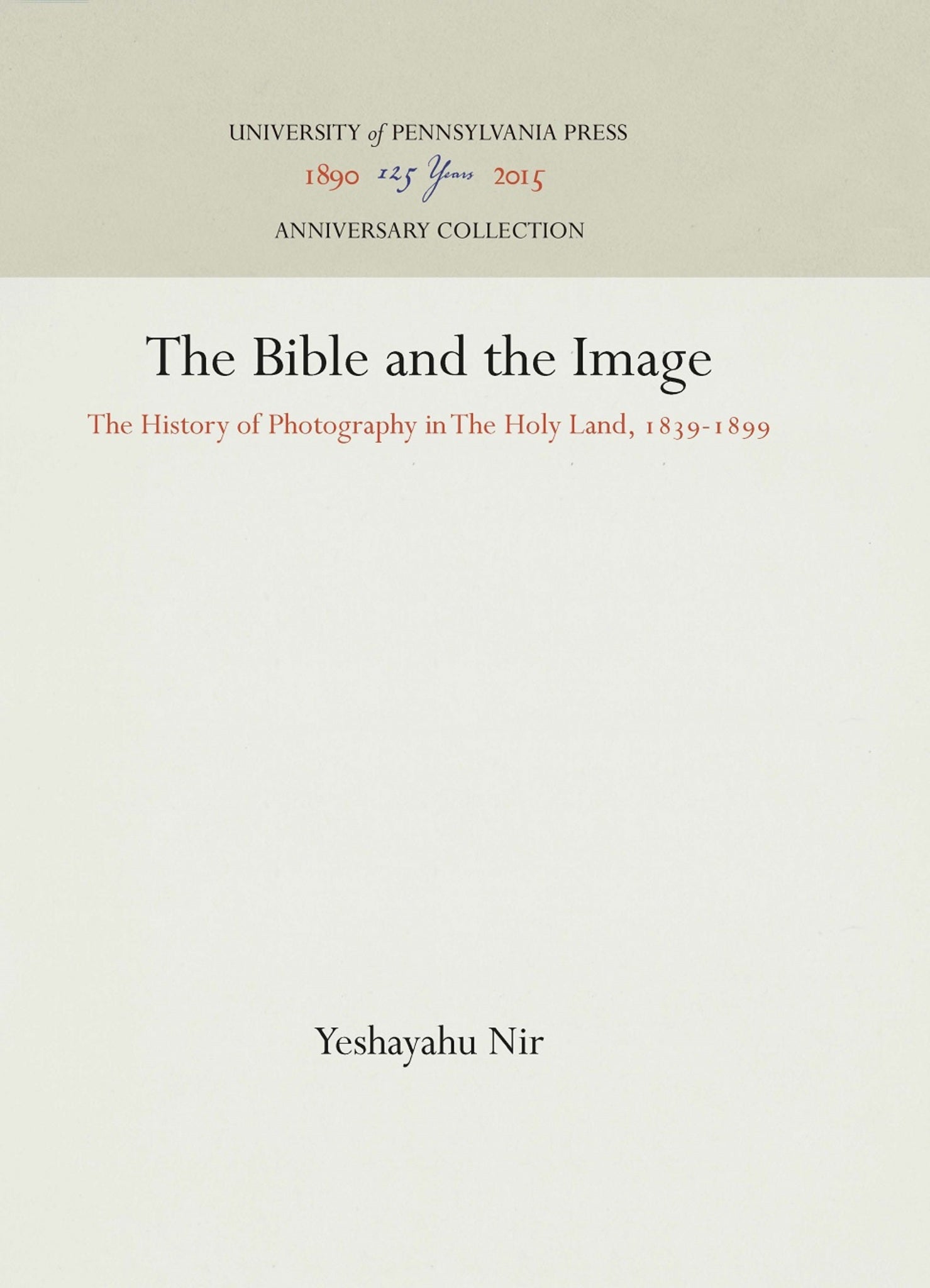 Cover image for The Bible and the Image ISBN 9780812279818